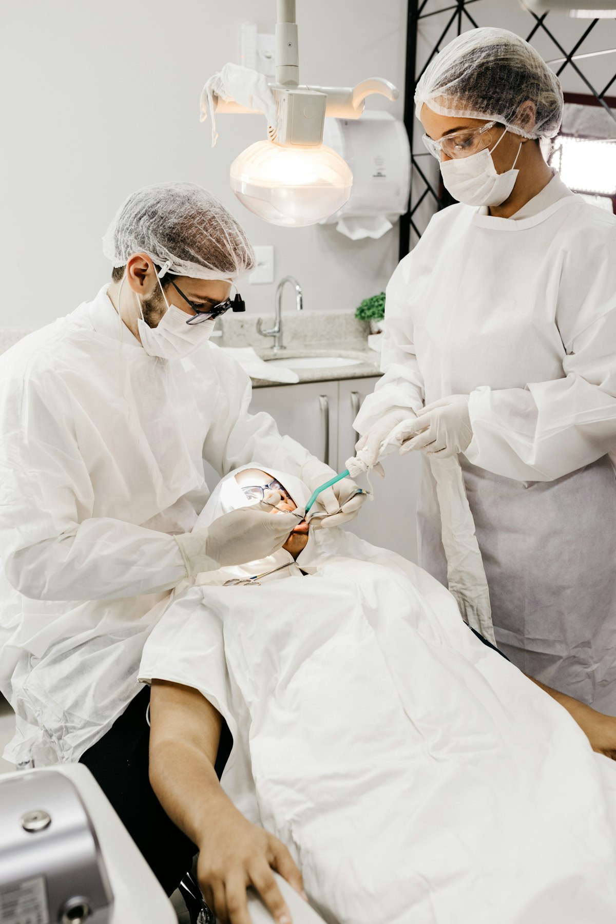 Northline Dental clinicians treating a patient